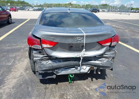 2013 Hyundai Elantra Gls z USA, uszkodzony, nr VIN KMHDH4AE0DU998091